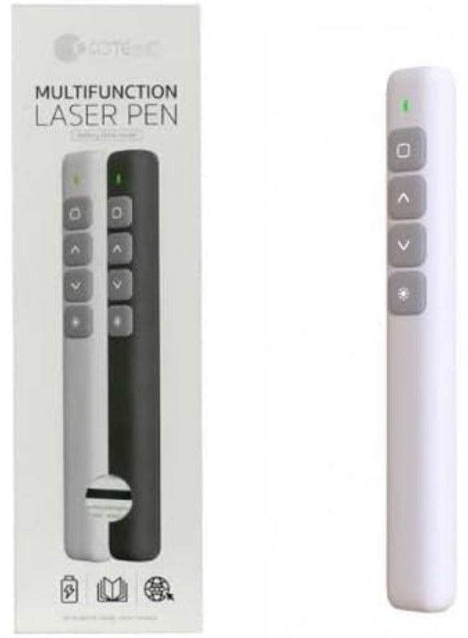 Fekra Coteetci 81002 spotlight Presentation Remote Pen - Advanced Digital Highlighting, Universal Presenter Clicker, 100m Range (AAA Battery Model) - Image 1